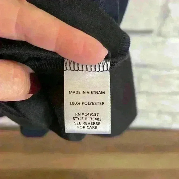 Altar'd State Faux Suede Navy dress Size L - Picture 5 of 9